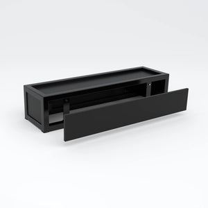 Stackable Display Riser Platforms Small Riser - Matte Black Finish Econoco DDBRSBLK