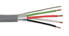 Alpha Wire 518244 20 AWG 3 Conductor Slate Foil 300V PE Insulation Communication and Control Cable