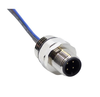 1M Receptacle 22 AWG 4-Position Male Straight Open End AI-T00213