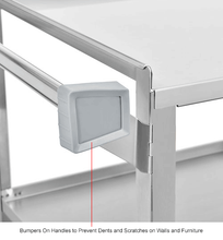 Steel Utility Cart 300 lb Capacity 30-3/4"L x 18-3/8"W x 33"H 800275