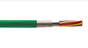 Alpha Wire 79261 28/2 28 AWG 2 Conductor 600V SupraShield Premium Foil Braid MPPE EcoFlex Control Cable