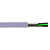 Alpha Wire 80157 14 AWG 25 Conductor Braid Shielded 600V MPPE Insulation Zero Halogen PUR Continuous EcoFlex Cable
