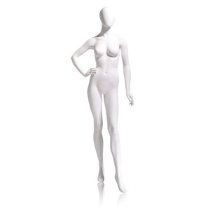 Female Mannequin - High Gloss Mannequin - Female Mannequins - Left Hand Up