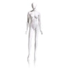 Female Mannequin - Oval head, Arms by Side, Right Leg Slightly Forward Econoco EVE-4H-OV