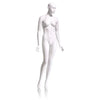 Female Mannequin - Abstract head, Arms by Side, Right Leg Slightly Bent Econoco EVE-5H