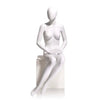 Female Mannequin - Oval head, Hands on Lap, Seated Econoco EVE-6H-OV