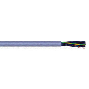 20 AWG 25 Cores EXTRAFLEX Bare Copper Heavy-Duty PVC Robotic Cable 2002025