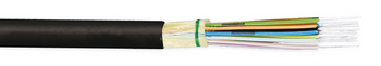 24 Fiber Optic Strand Indoor Multimode OM3 Riser Tight Buffered Cable