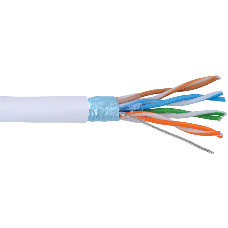 22 AWG 4 PAIR TYPE CM FOIL SHIELDED COMMUNICATION CABLE