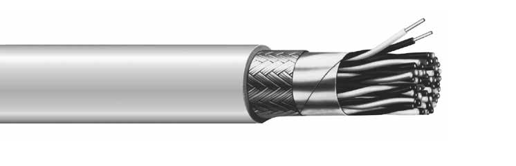 Alpha Wire Multi Pair 300V Foil Braid FPP Insulation Communication Control Industrial Cable