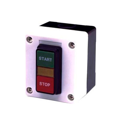 22mm Controls 1 Hole Dual Start/Stop Non Metallic Push Button Station 104545 (Pack Of 2)