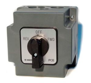 20A 3 Pole Springer Controls/MERZ Encl Reversing Switch Maintained Lever Handle W151/3-I2-CA