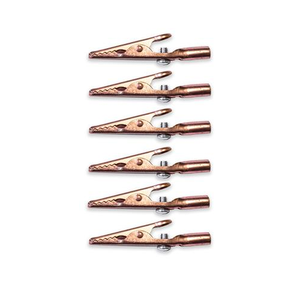6 Pack Alligator Clips 010024 (Pack Of 15)