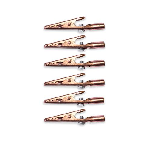 6 Pack Alligator Clips 010024 (Pack Of 15)