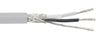 Alpha Wire 2831/3 24 AWG 3 Conductor Braid 600V FEP Jacket Communication and Control Cable