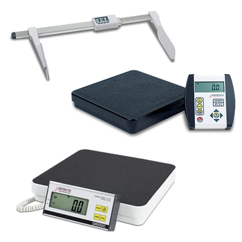 Digital Healthcare Scale and Length Measuring Device