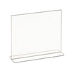 Acrylic Bottom Load Sign Holders For Counter Tops Econoco HP/CT57H (Pack of 5)