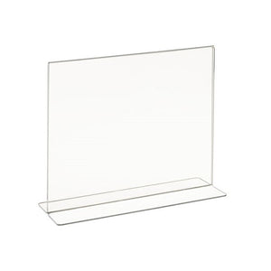 Acrylic Bottom Load Sign Holders For Counter Tops Econoco HP/CT811H