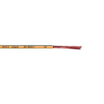 10 AWG Single Core H07Z-K Bare Copper Halogen-Free Flexible Cable 32010