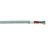 16 AWG 18 Cores SiHF-GLP TC Overall Steel Braid High And Low Temperature Silicone Cable 6111618