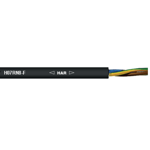 1 AWG 3 Cores H07RN8-F Submersible BC Polychloroprene Heavy-Duty Flexible Cable 4180103