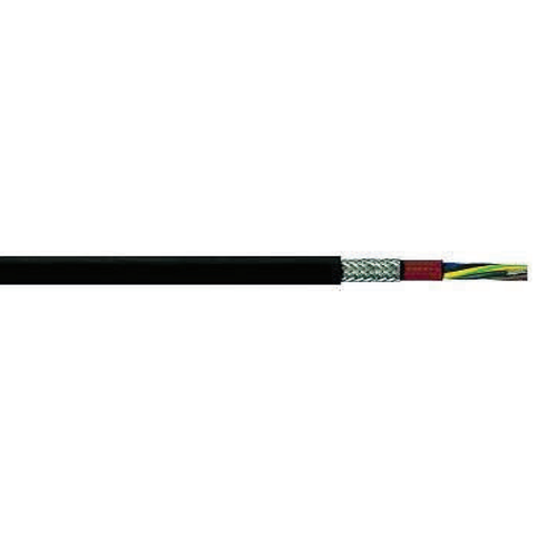 12 AWG 4 Cores EWKF-C-Si Shielded TC Braid Heavy-Duty High Temperature Silicone Cable 6311204