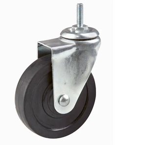 4" Industrial Rubber Caster Econoco ACT4 (Pack of 5)