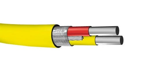 Alpha Wire Multi Pair Solid Stranding 300V Foil PVC Insulation KX Themocouple Manhattan Electrical Cable