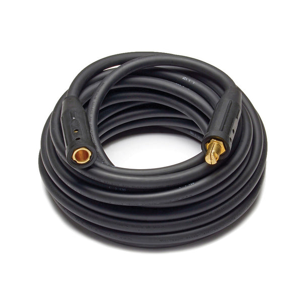 100 Foot 2/0 Welding Cable Lead with Ground Clamp & Lug