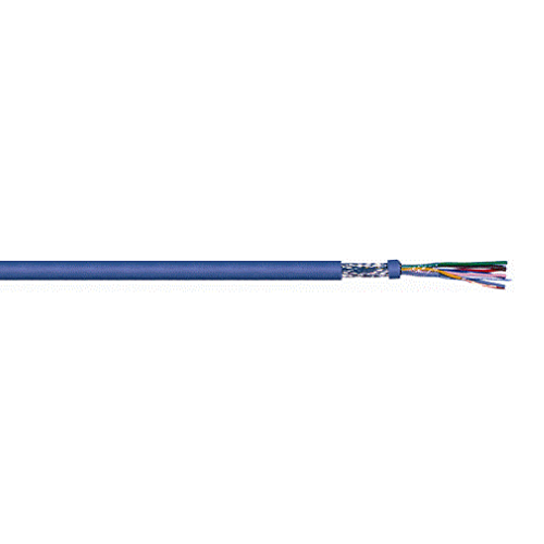 18 AWG 2 Pairs 24/32 Stranded LiYCY-TP BC Shielded TC Braid Data Transmission Cable 5041802