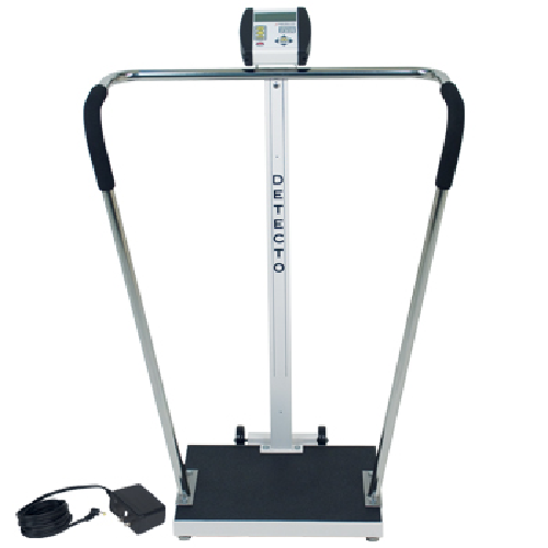 Digital High-Capacity Waist-High Bariatric Scale With AC-Adapter Detecto 6855-AC