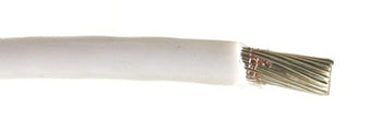 M22759/3-12-94 12 AWG White Yellow Nickel Plated Copper Conductor PTFE Glass Tape Cable