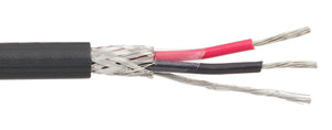 Alpha Wire M3206 20 AWG 2 Conductor Braid Shield PVC Insulation 300V Manhattan Audio/Video Cable