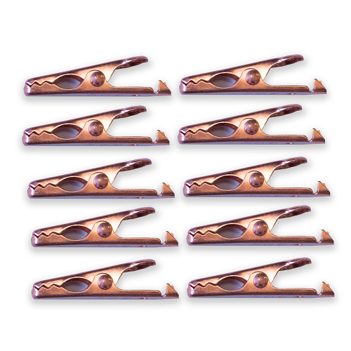 Mini Alligator Copper Clips 10 Pack 010018 (Pack Of 20)