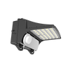 Aeralux Motisi 30-Watts 120V-277V 4000K CCT Black Photocell Daylight Sensor Wall Pack Light