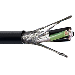 Alpha Wire 5663 10 AWG 4 Conductor SupraShield Premium Foil/Braid 600V PVC Flexible Motor Supply Cable