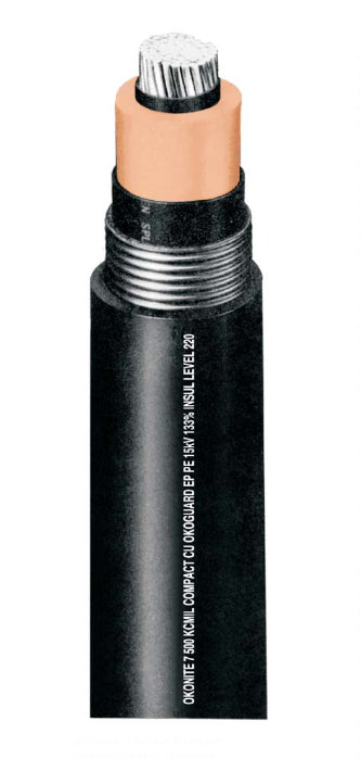 115-23-3203 Okoguard-Okoseal Type MV-105 - 25KV - 260 Mils - 4/0 AWG