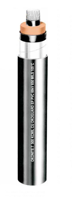 135-22-3771 Okoguard-Okoseal 69KV Shielded Power Cable - 500 MCM AWG - Aluminum Conductor