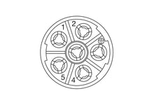 6 Pole Power Coupling Standard Connector MAT0179623