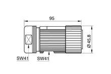 9 Poles Standard power connector MAT0179631