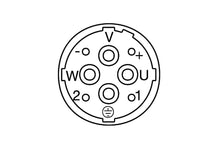 9 Poles Power Coupling Speedtec Connector MAT01723506