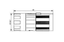 9 Pole series plug-in power connector MAT01730653