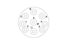 9 Pole series plug-in power connector MAT01730651