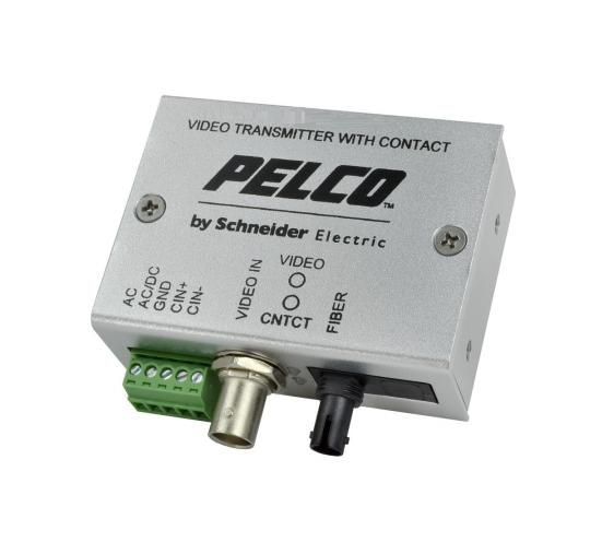 Miniature 1 Channel ST Video Fiber Transmitter Multimode PELCO FTV10M1STM