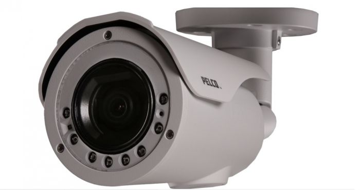 2 MP Network IR Outdoor Bullet Camera 2.8-8mm Lens Pelco IBE238-1ER