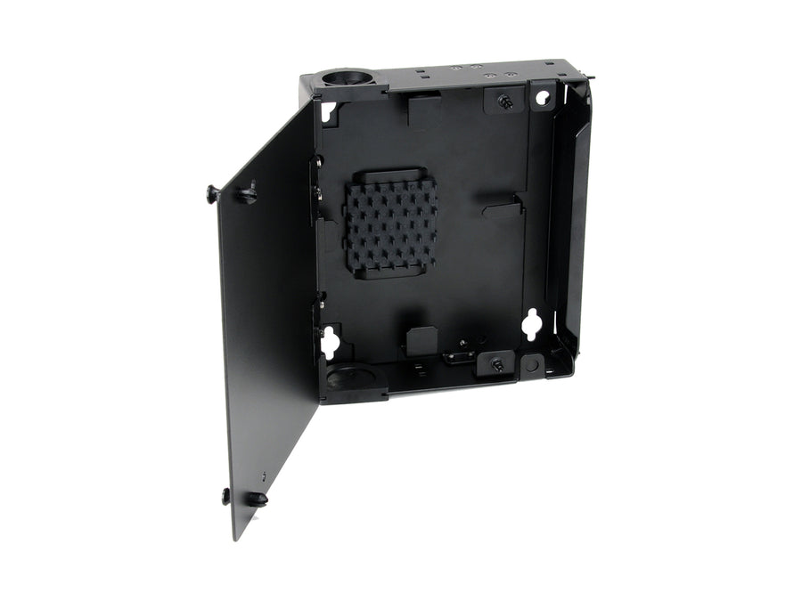 Single-Panel Housing (SPH)  Wall-mountable holds one CCH connector panel black CORNING SPH-01P
