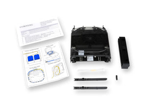 CCH Cassette  Termination and Slack Storage empty for one CCH adapter panel CORNING CCH-CF