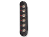 6 F, 62.5 µm multimode (OM1) Closet Connector Housing (CCH) Panel, ST® compatible Adapters CORNING CCH-CP06-25T
