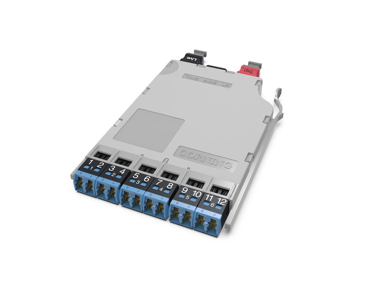 Tap Module Single-mode Edge (OS2) 12 F LC duplex ports Universal ...