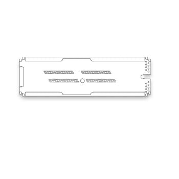 Long Splice Tray 24 F CORNING M67-112